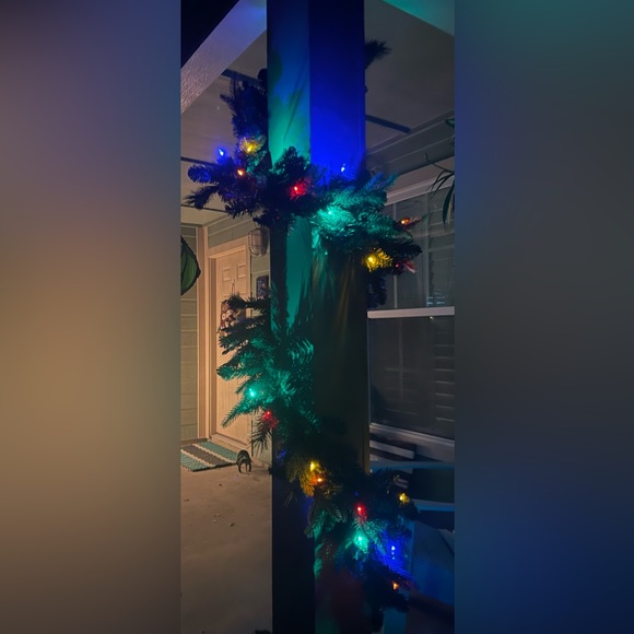 Bethlehem Lights 9’ Multi-Colored Lighted Garland - Picture 2 of 7